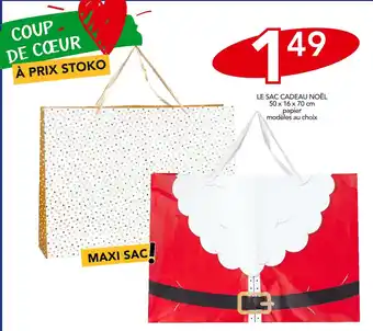 Stokomani Le sac cadeau noël offre