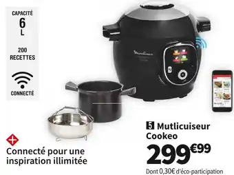 Conforama Moulinex mutlicuiseur cookeo ce867810 offre