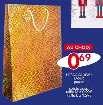 Stokomani Le sac cadeau laser offre