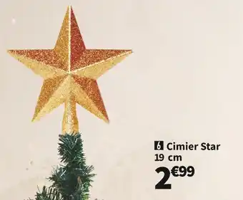 Conforama  cimier star 19 cm offre