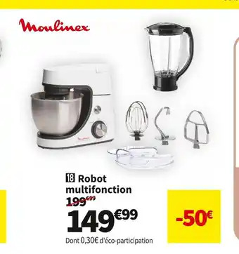 Conforama Moulinex robot multifonction yy5170fg offre