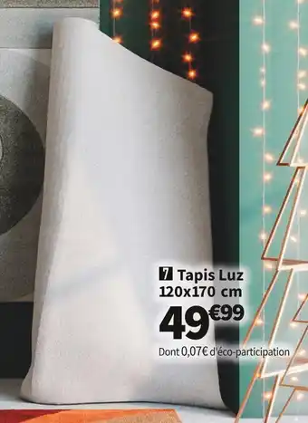 Conforama Tapis luz offre