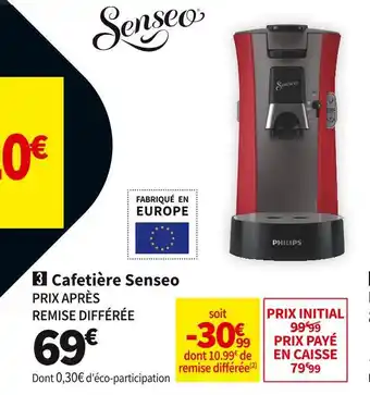 Conforama Philips / senseo cafetière csa240/91 offre