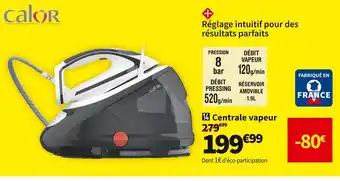 Conforama Calor centrale vapeur gv9550c0 offre