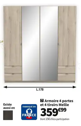 Conforama Mellie armoire offre