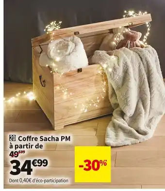 Conforama Coffre sacha offre