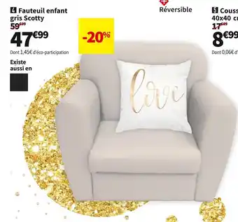 Fauteuil enfant scotty