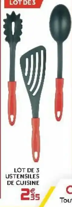Gifi Lot de 3 ustensiles de cuisine offre