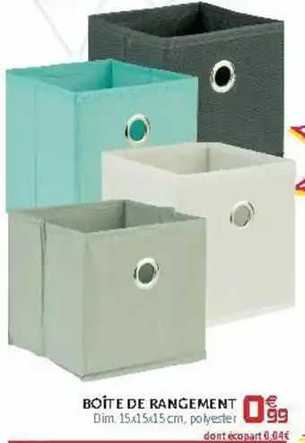 Gifi Boîte de rangement offre