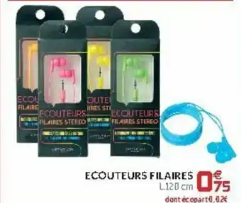 Gifi Ecouteurs filaires offre