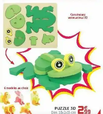 Gifi Puzzle 3D offre