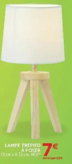 Gifi Lampe trépied à poser offre