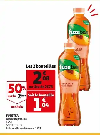 Auchan Fuze Tea offre