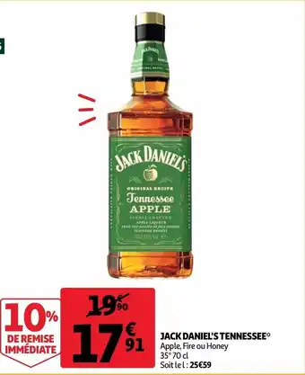 Auchan Jack Daniel's Tennessee offre