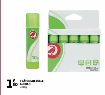 Auchan 5 Bâtons De Colle Auchan offre