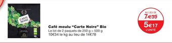 Monoprix Café moulu offre