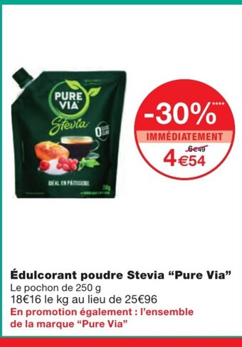 Monoprix Édulcorant poudre Stevia offre