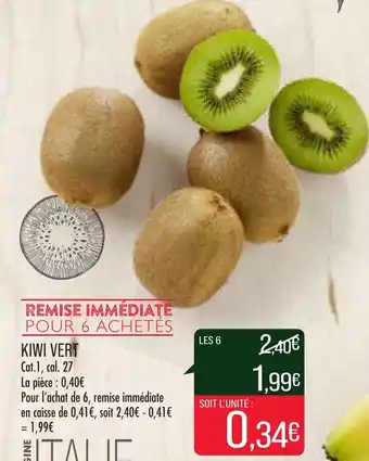 Match Kiwi Vert offre