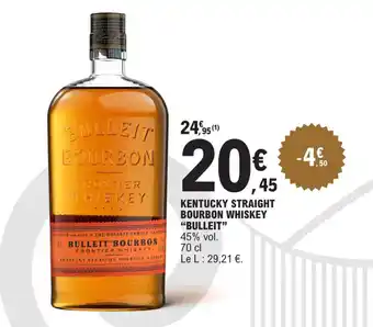 KENTUCKY STRAIGHT BOURBON WHISKEY "BULLEIT