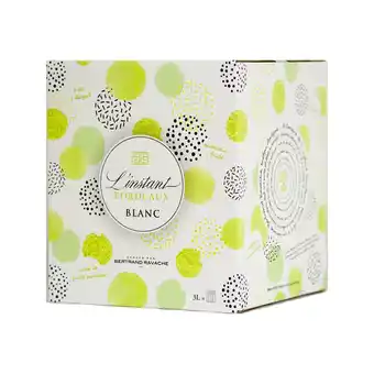 L'instant - bordeaux aop - blanc sec - bag in box - 300 cl