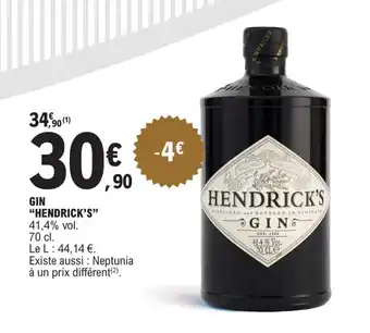 E.Leclerc GIN HENDRICK'S offre