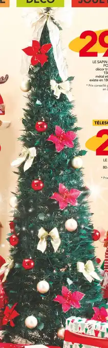Le sapin artificiel popup