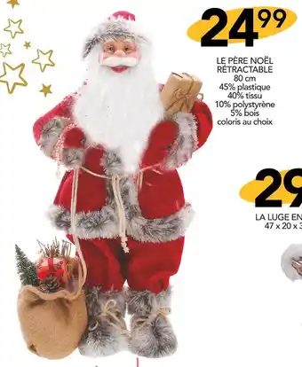 Stokomani Le père noël rétractable offre