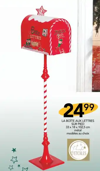 Stokomani Poudre d'étoiles la boîte aux lettres sur pied offre