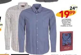 Stokomani Fil à fil la chemise regular fit offre