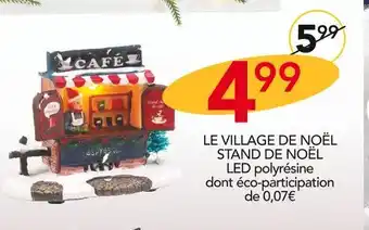 Stokomani Le village de noël stand de noël led offre