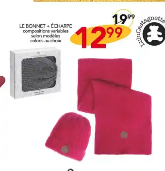 Stokomani Lulu castagnette le bonnet + écharpe offre