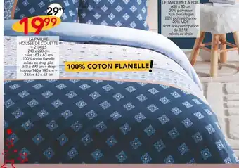 Stokomani Declic'home la parure housse de couette + 2 taies offre