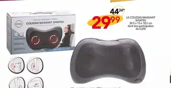 Stokomani Sensly le coussin massant shiatsu offre