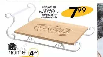 Stokomani Declic'home le plateau traîneau offre