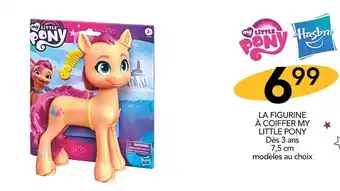 Stokomani Hasbro la figurine à coiffer my little pony offre