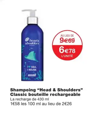Monoprix Shampoing "Head&Shoulders" offre