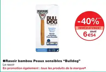 Monoprix Rasoir bambou Peaux sensible offre