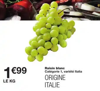 Raisin blanc