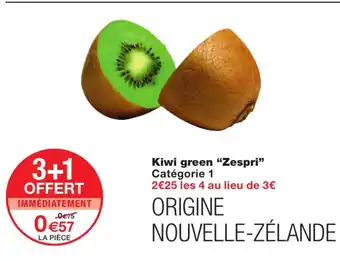 Monoprix Kiwi green offre