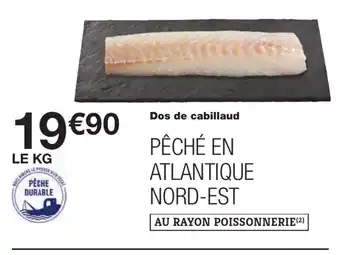 Monoprix Dos de cabillaud offre