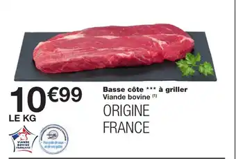 Monoprix Basse Côte à griller offre