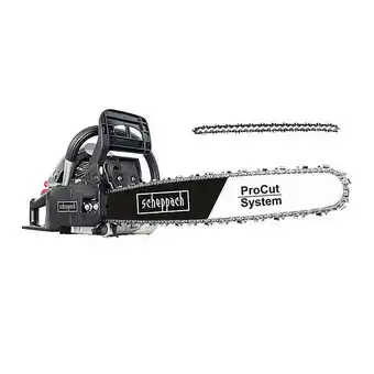 Brico Cash Tronçonneuse scheppach csh5346 5910112967 53cm3 offre