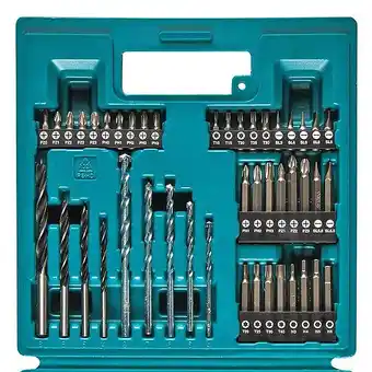 Brico Cash Coffret makita b-49373 forets et embouts 75 pièces offre