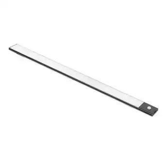 Bricorama Emuca luminaire led kaus black rechargeable par usb avec détecteur de mouvement, 400mm, peint en noir offre