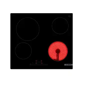 Bricorama Table de cuisson vitrocéramique 60cm 4 feux 6900w noir - pke611fn8e offre