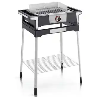 Bricorama Barbecue électrique sur pieds 3000w noir/inox - pg8118 offre
