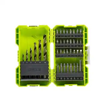 Bricorama Coffret antichocs empilable ryobi 38 accessoires de perçage-vissage - porte embouts rak38sdd offre