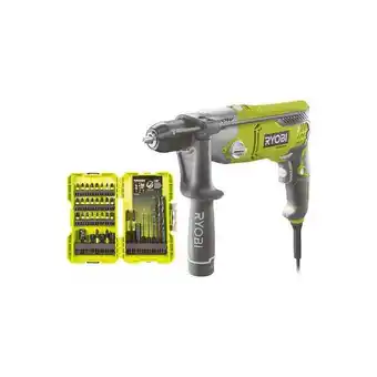 Bricorama Pack ryobi perceuse à percussion rpd1010k - 1010w - coffret de 38 accessoires - rak38dsdi2 offre