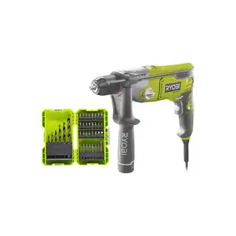 Bricorama Pack ryobi perceuse à percussion rpd1010k - 1010w - coffret de 38 accessoires - rak38sdd offre