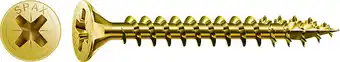 Bricorama Lot de 150 vis acier tête fraisée pozidriv spax, diam.3.5 mm x l.40 mm offre
